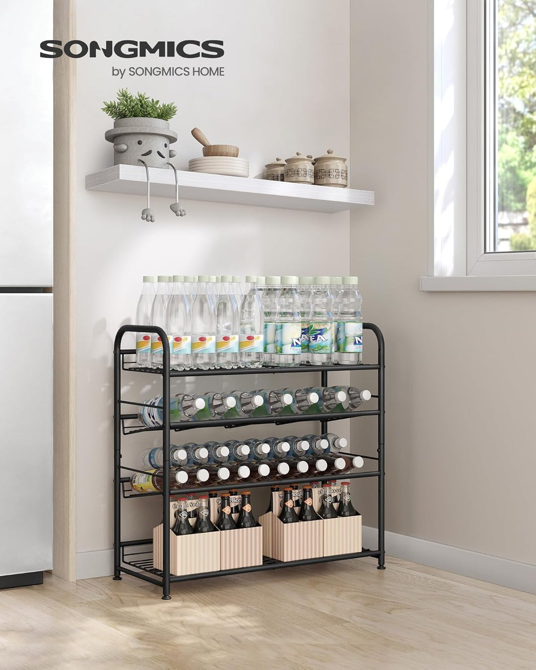 SONGMICS schoenenrek | Metaal | Tot wel 16 paar schoenen