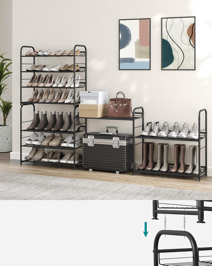 SONGMICS schoenenrek | Metaal | Tot wel 16 paar schoenen