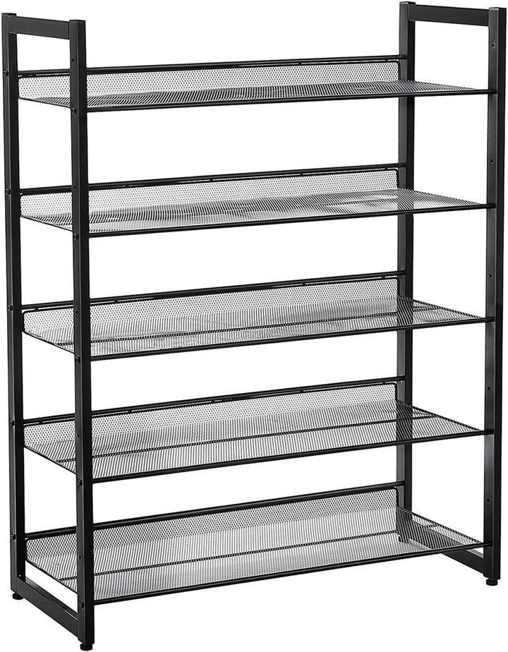 SONGMICS schoenenrek | Zwart | Metaal