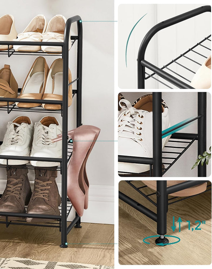 SONGMICS schoenenrek | Metaal | Tot wel 16 paar schoenen