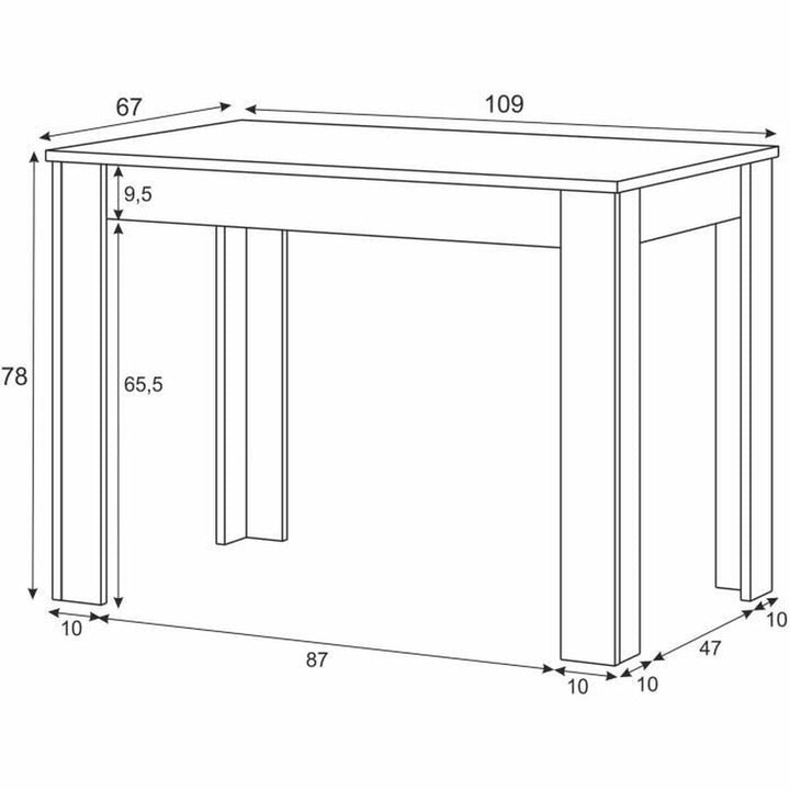 Bigbuy Home Eettafel