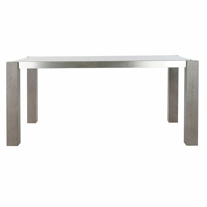 Dkd Home Decor Eettafel Dkd Home Decor Kristal Grijs Aluminium Ek Gehard Glas (162 X 92 X 74 Cm)