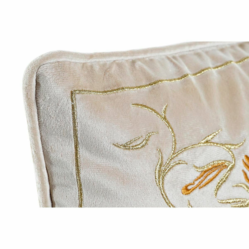 Dkd Home Decor Kussen Dkd Home Decor Gouden 50 X 10 X 30 Cm Blommor