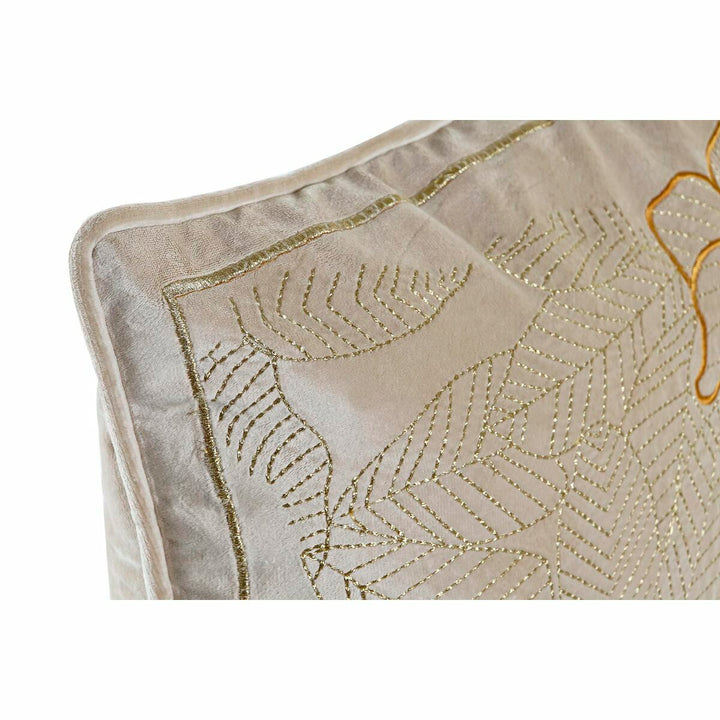 Dkd Home Decor Kussen Dkd Home Decor Gouden 45 X 10 X 45 Cm Blommor