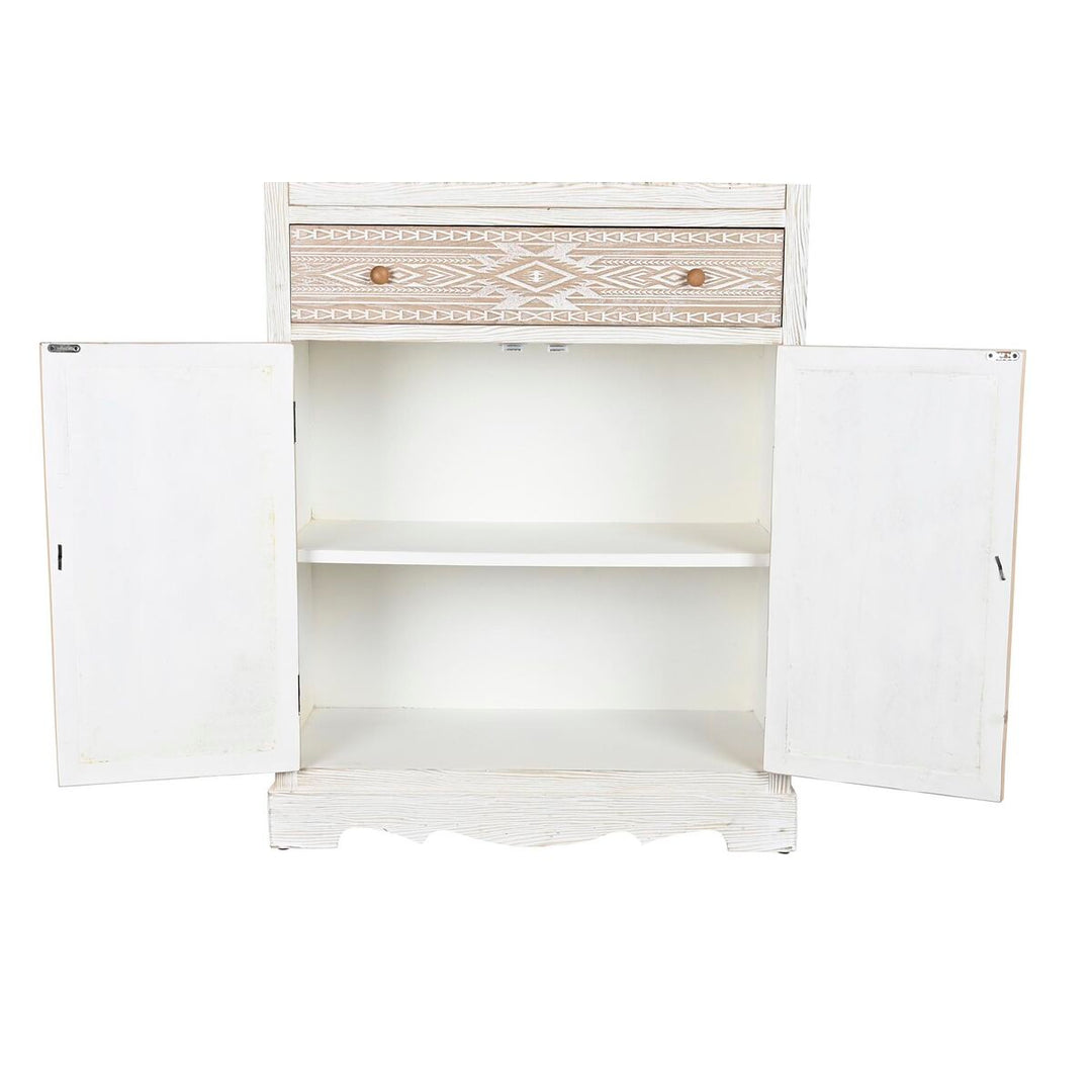 Dkd Home Decor Kast Dkd Home Decor Wit Natuurlijk Kristal Spar 86 X 40 X 180 Cm 80 X 42 X 180 Cm