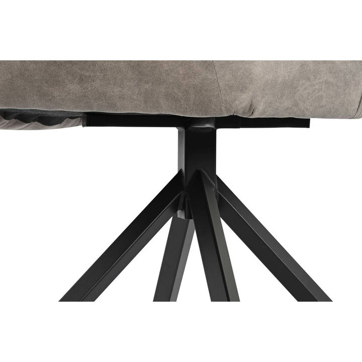 Dkd Home Decor Stoel Dkd Home Decor Zwart Grijs 55 X 58 X 83 Cm