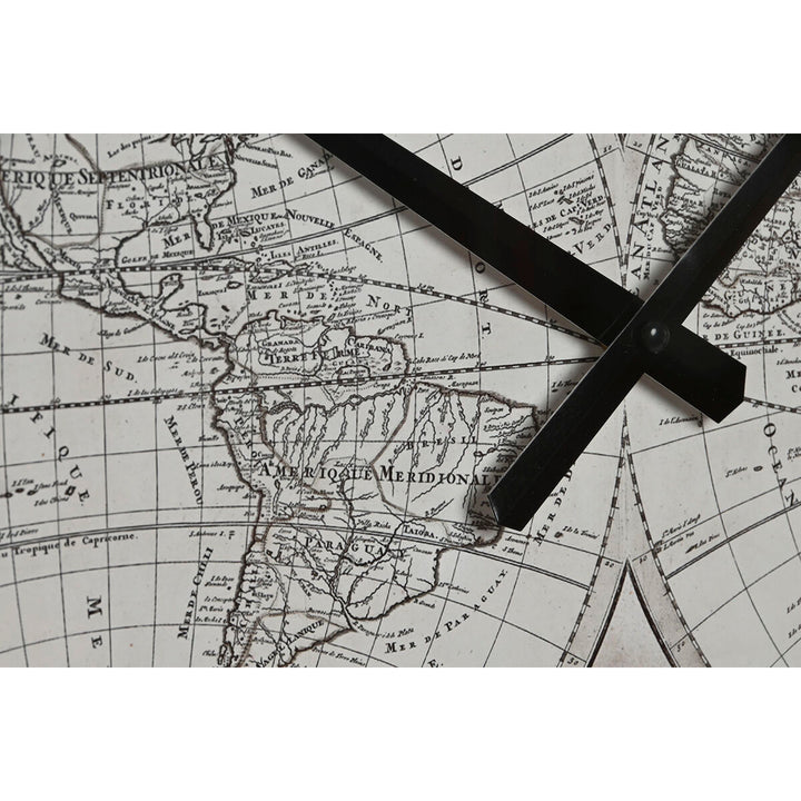 Home Esprit Muurklok Home Esprit Wit Zwart Metaal Hout Mdf 62 X 6 X 65 Cm (2 Stuks)