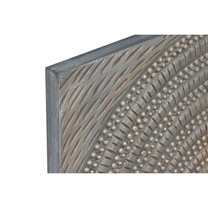 Home Esprit Wanddecoratie Home Esprit Gouden Modern 80 X 3,5 X 80 Cm (4 Onderdelen)