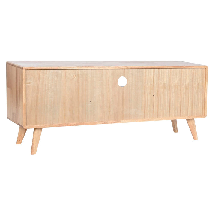 Home Esprit Tv-Meubel Home Esprit Natuurlijk Metaal Rubberwood 120 X 30 X 48 Cm