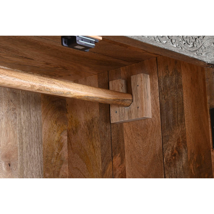 Home Esprit Kast Home Esprit Lichtbruin Hout 85,5 X 47 X 180 Cm