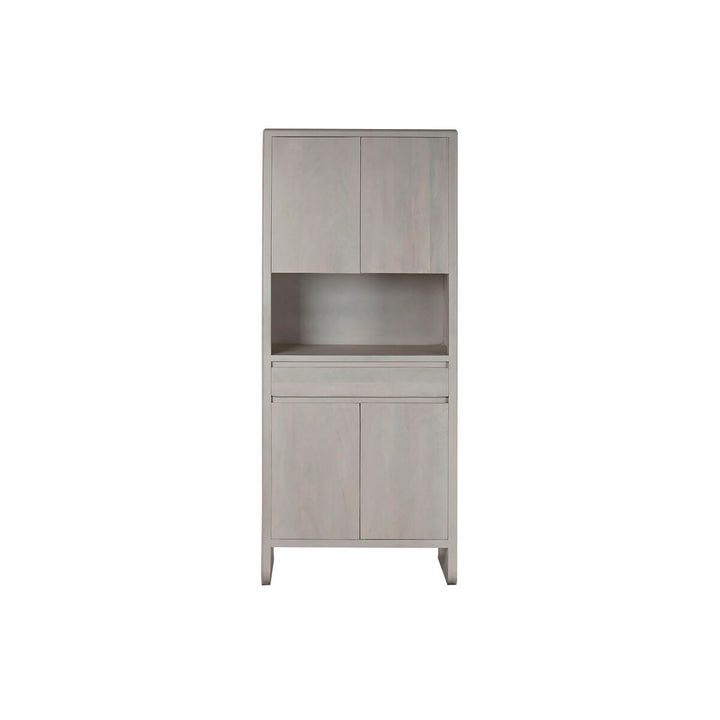 Home Esprit Dressoir Home Esprit Wit Mangohout 82 X 45 X 195 Cm