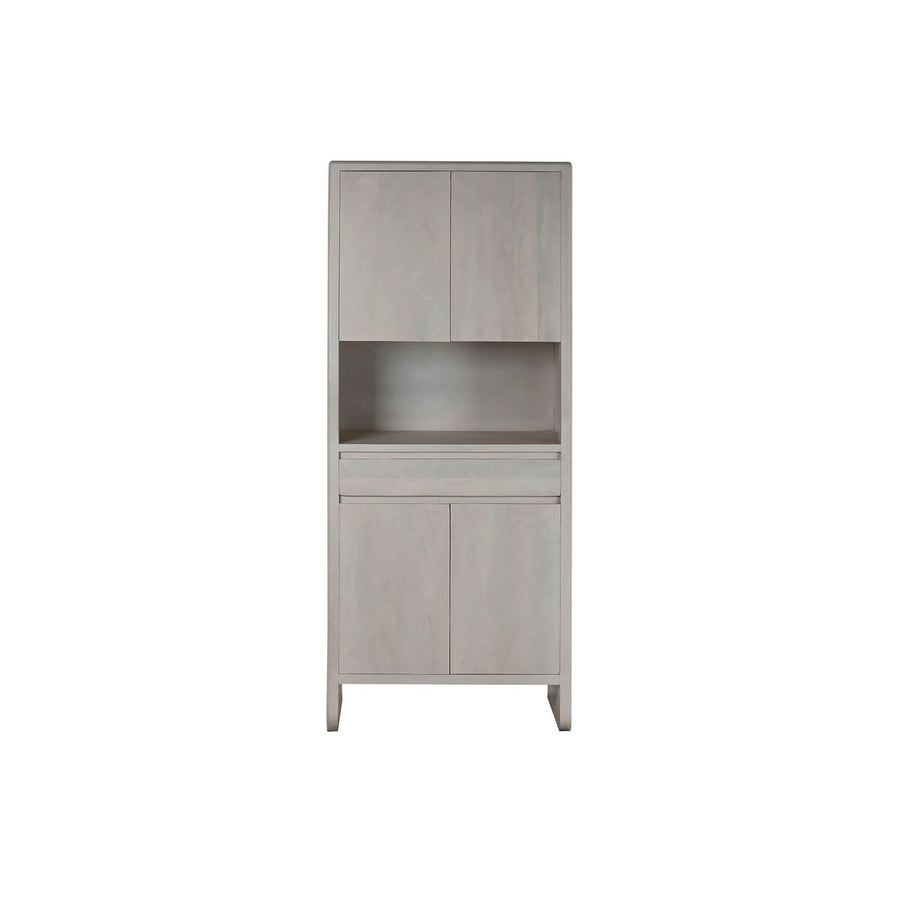 Home Esprit Dressoir Home Esprit Wit Mangohout 82 X 45 X 195 Cm