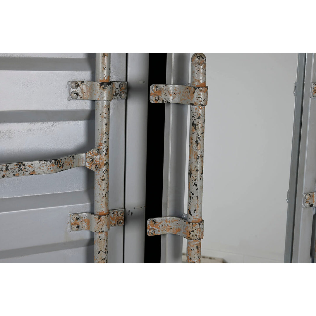 Home Esprit Kast Home Esprit Container Hemelsblauw Metaal 112 X 46 X 174 Cm