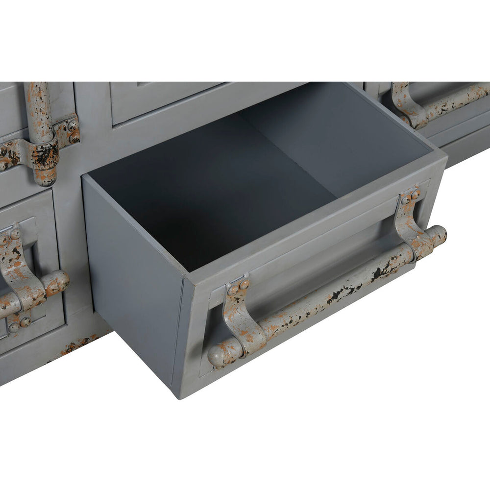 Home Esprit Kast Home Esprit Container Hemelsblauw Metaal 112 X 46 X 174 Cm