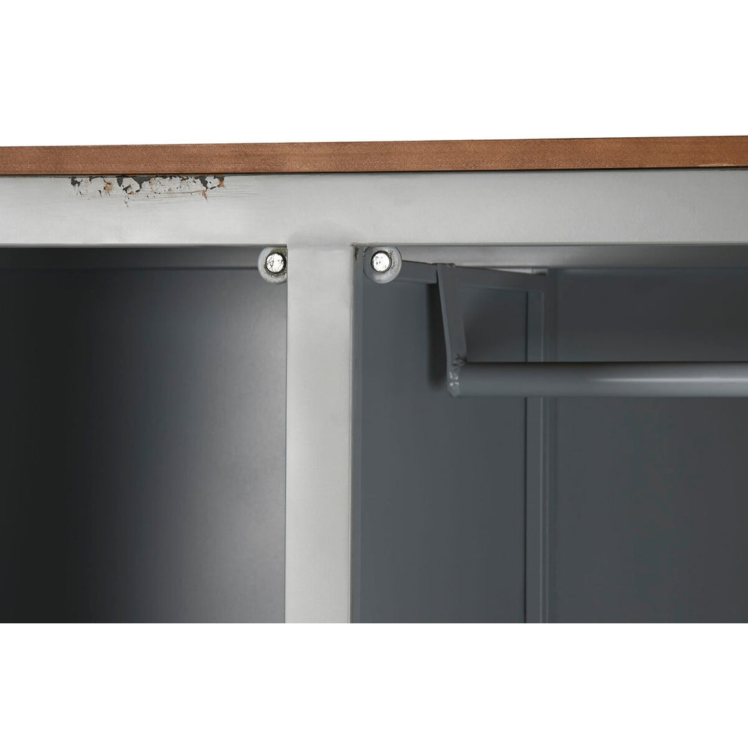 Home Esprit Kast Home Esprit Container Hemelsblauw Metaal 112 X 46 X 174 Cm