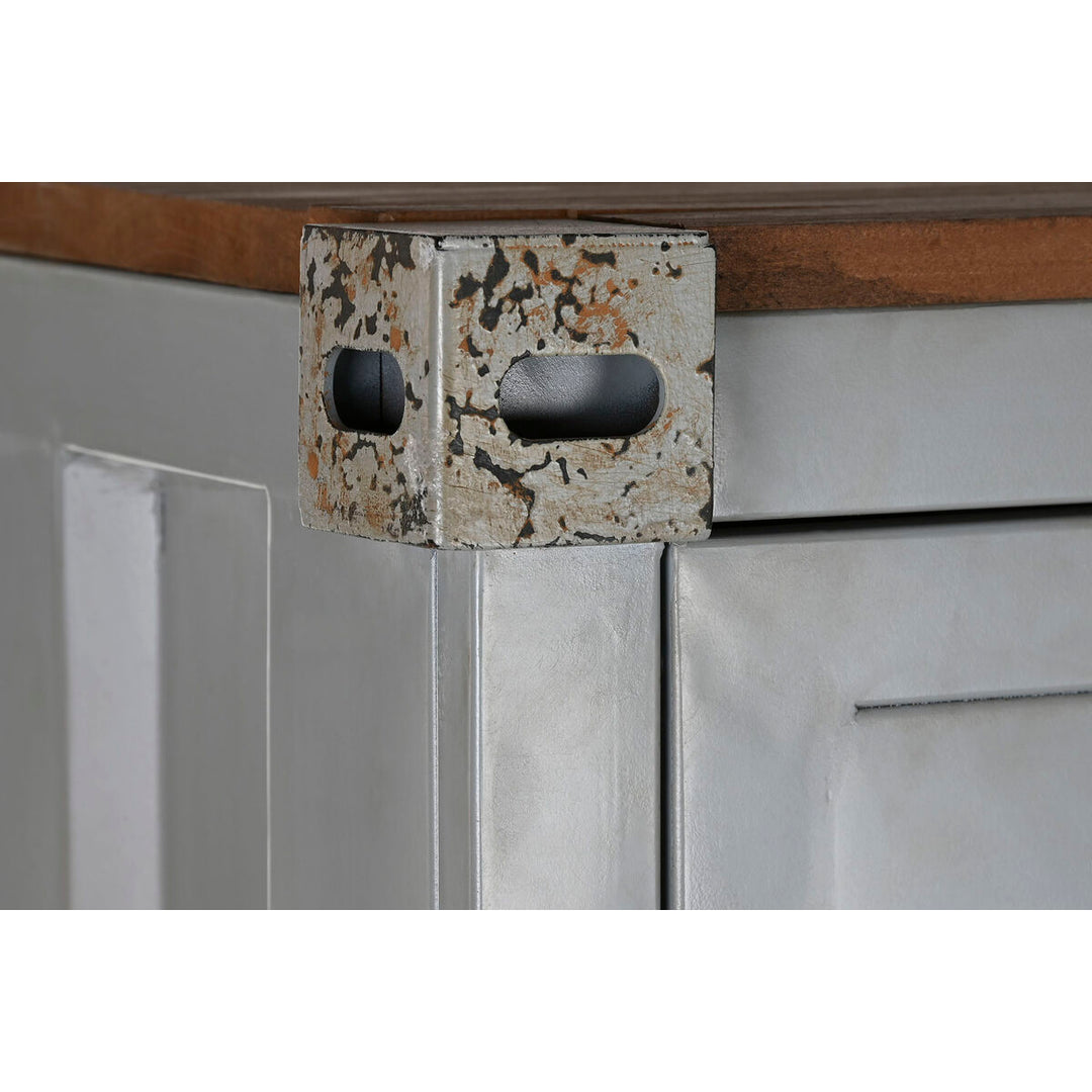 Home Esprit Kast Home Esprit Container Hemelsblauw Metaal 112 X 46 X 174 Cm