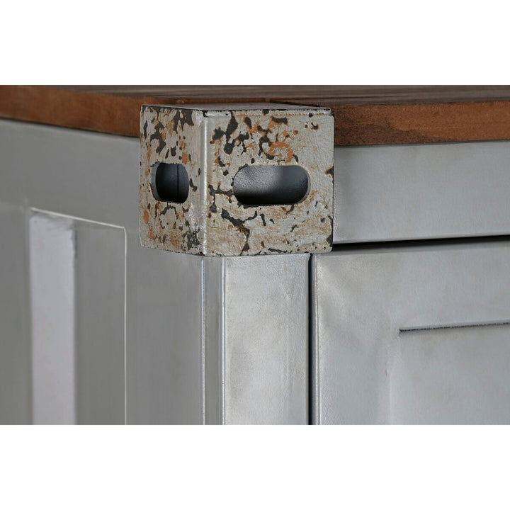 Home Esprit Kast Home Esprit Container Hemelsblauw Metaal 112 X 46 X 174 Cm