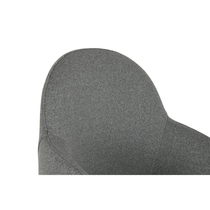 Home Esprit Keukenstoel Home Esprit Grijs Polyester Metaal 59 X 63 X 86 Cm