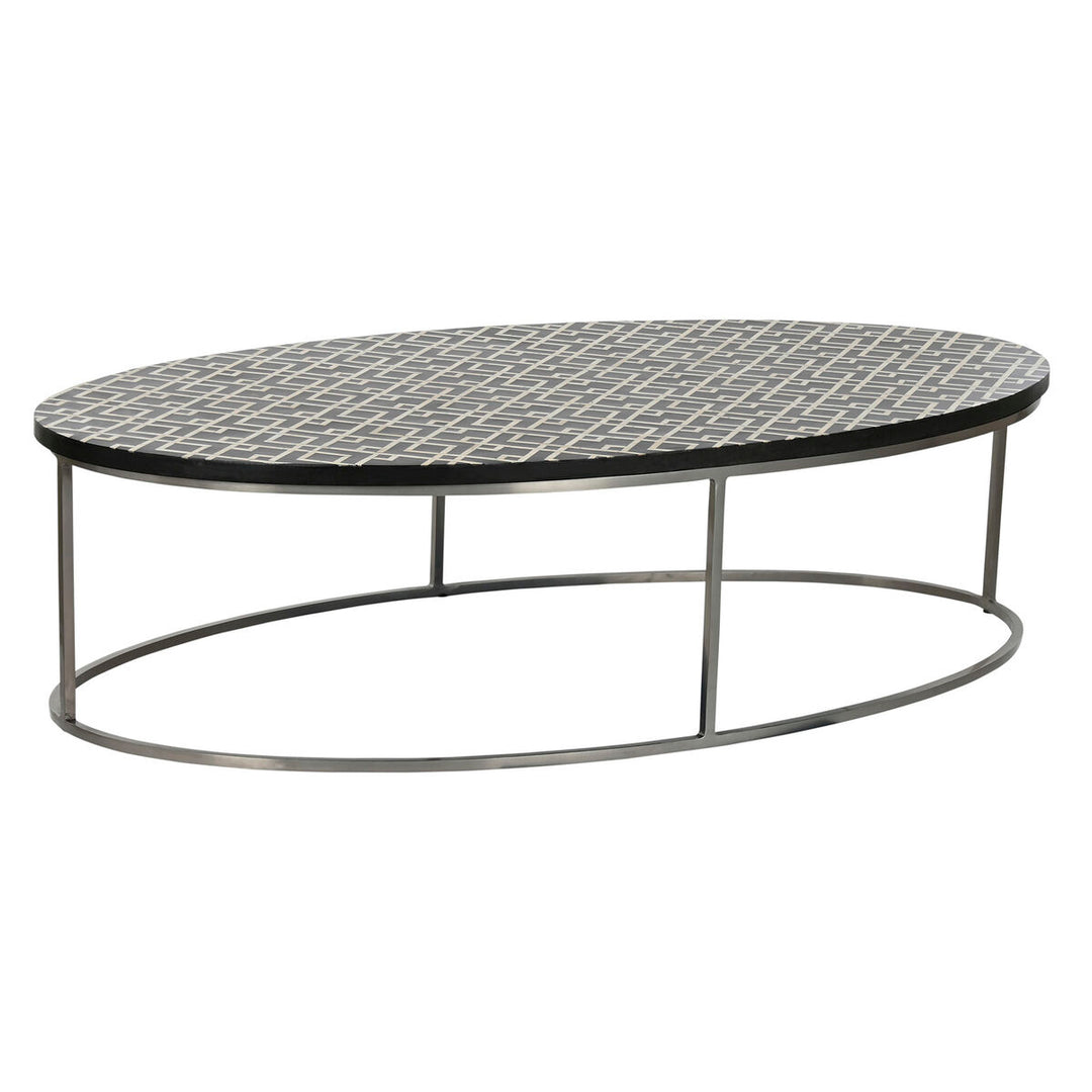 Home Esprit Hoofdtafel Home Esprit Zwart Ivoor 150 X 80 X 40 Cm