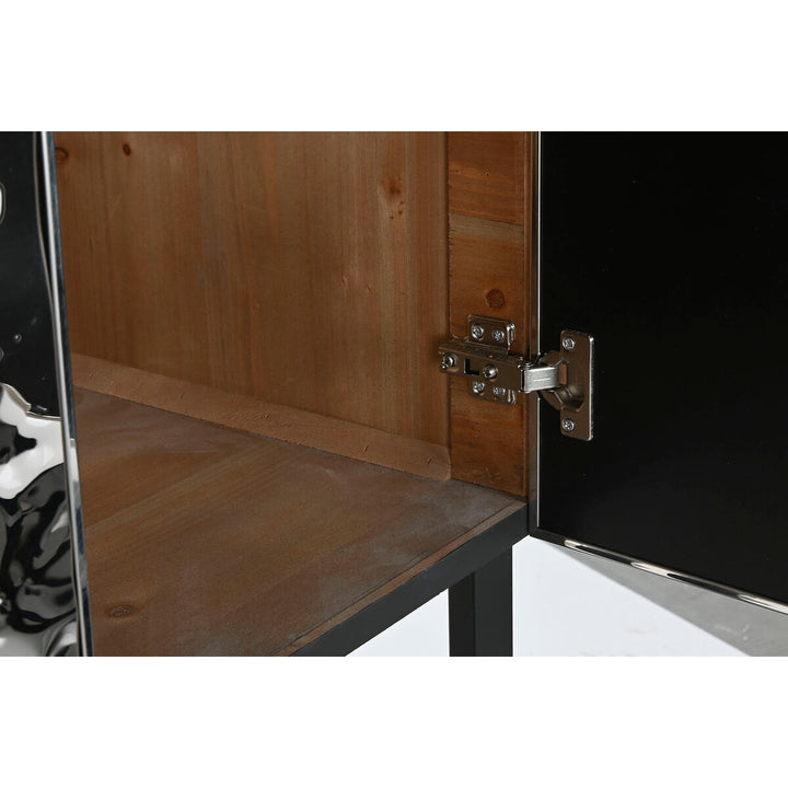 Home Esprit Dressoir Home Esprit Zilverkleurig Metaal Staal 80 X 41 X 160 Cm