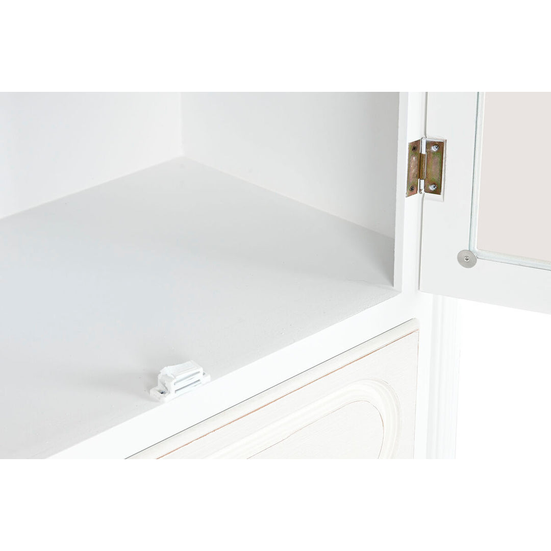 Home Esprit Display Standaard Home Esprit Wit Hout Kristal 76 X 39 X 193 Cm