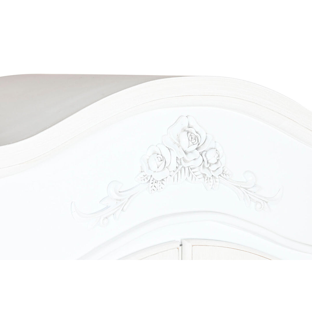 Home Esprit Display Standaard Home Esprit Wit Hout Kristal 76 X 39 X 193 Cm