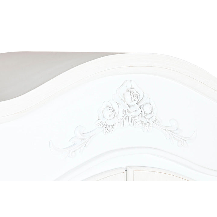 Home Esprit Display Standaard Home Esprit Wit Hout Kristal 76 X 39 X 193 Cm