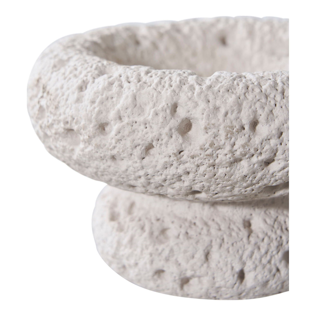 Kaarsenhouders | Cement | 2 vormen | Set van 2