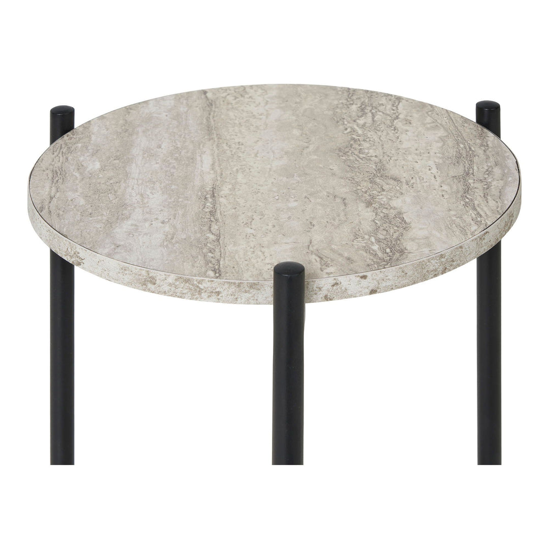 Side table Leuven | Compact | Staal | 27 cm diameter