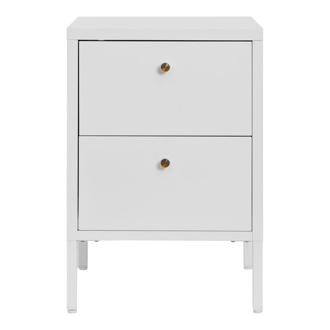 Kastje Dalby | Klein formaat | Wit | Staal | Ook erg geschikt als nachtkastje