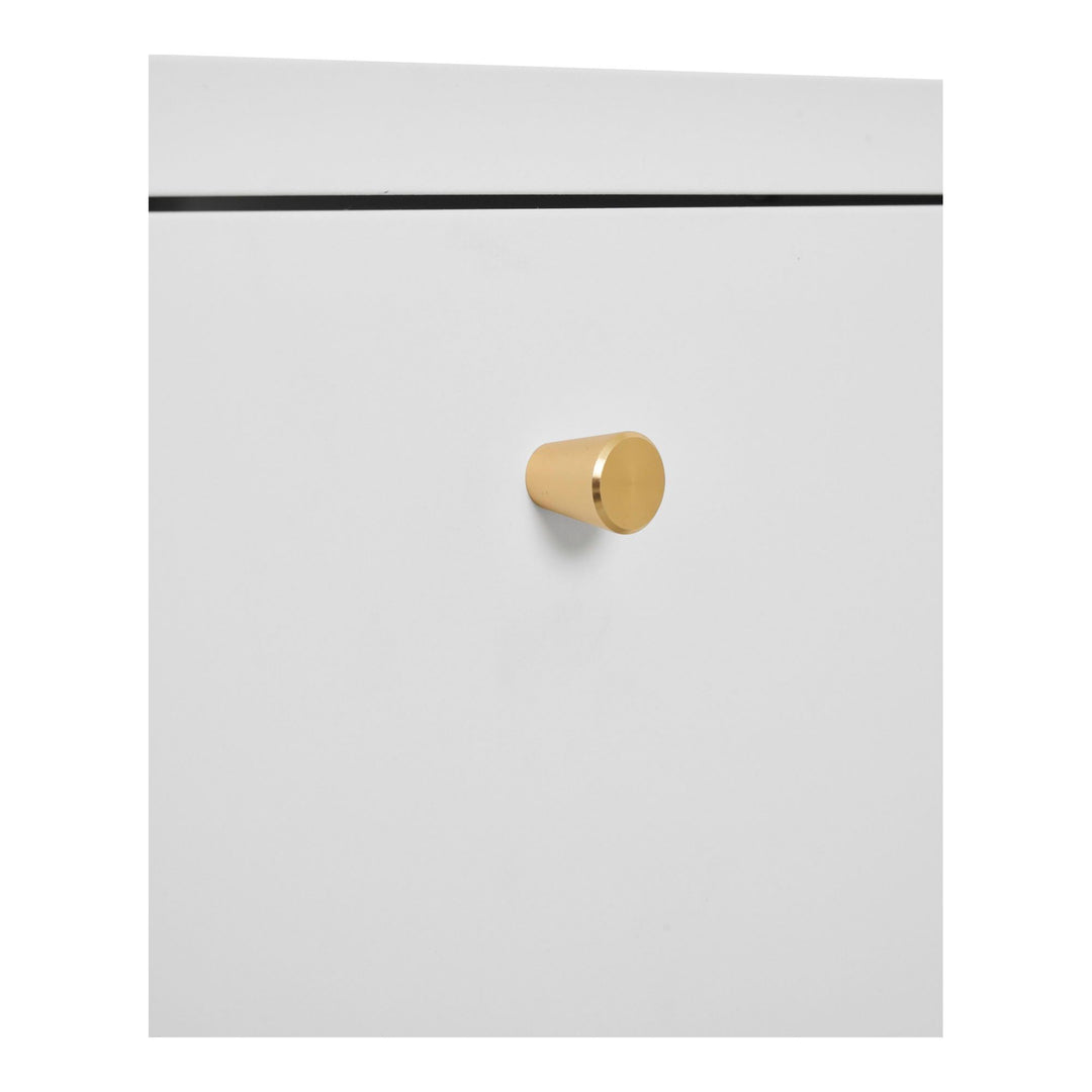 Kastje Dalby | Klein formaat | Wit | Staal | Ook erg geschikt als nachtkastje