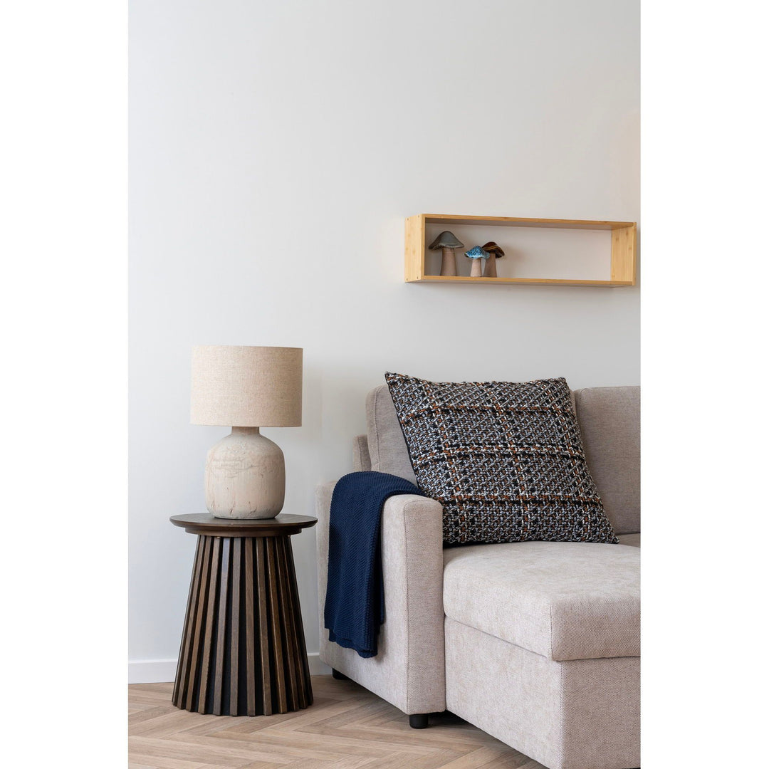 Sierkussen Santos | 100% Gerecycled katoen | Donkerblauw