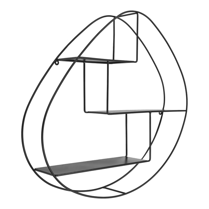 Wandkast Wrexham | Staal | Leuk design met meerdere planken