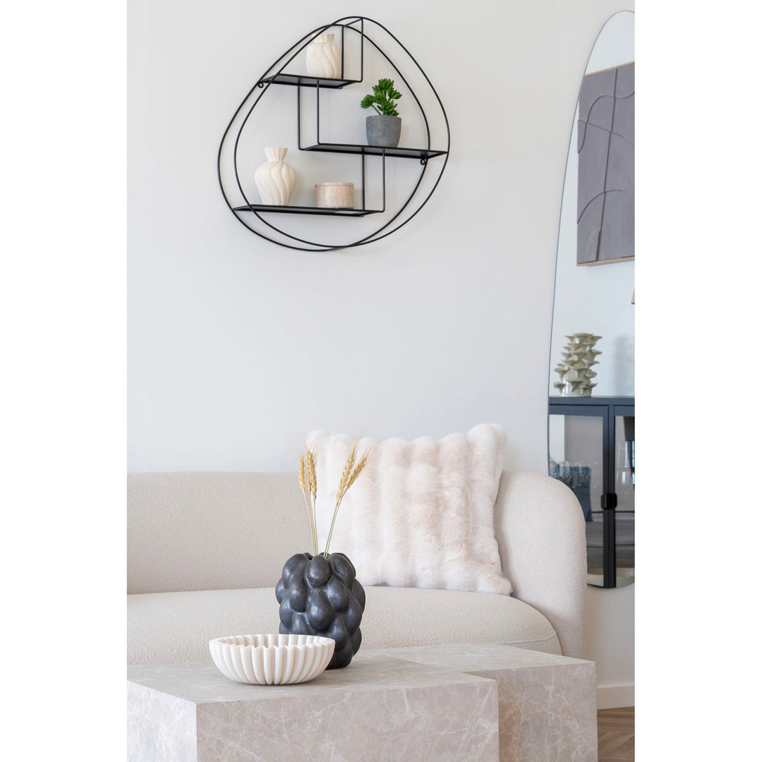 Wandkast Wrexham | Staal | Leuk design met meerdere planken