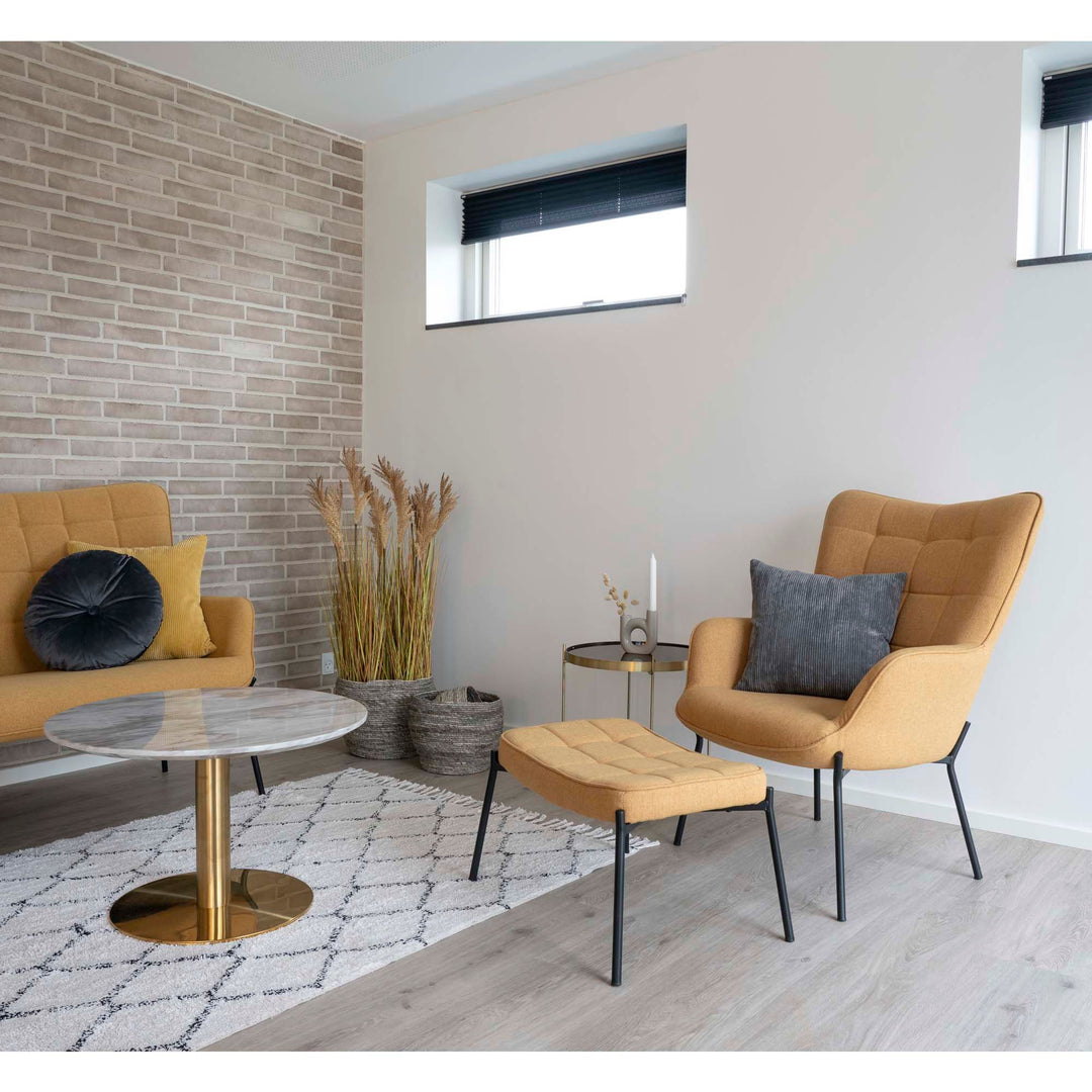 Salontafel Venezia | Rond | Ook geschikt als bijzettafel | 48 x 48 x 48 cm | Deel II van set