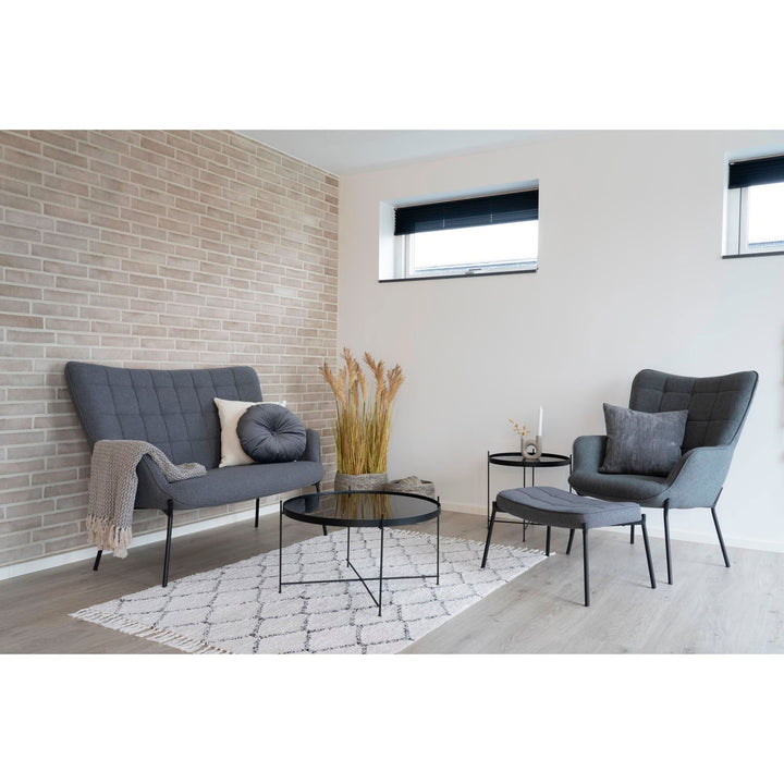 Salontafel Venezia | Ook geschikt als bijzettafel | Zwart | Deel I van set