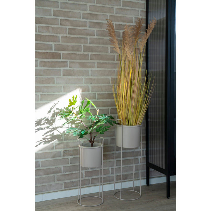 Bloempotstandaards Rabo | 2 maten | Set van 2