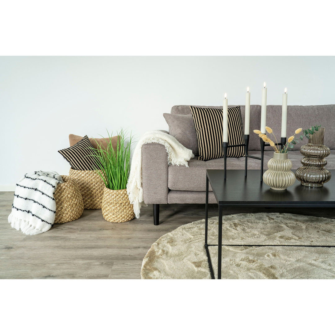 Kaarsenhouder | Staal | Zwart | Leuk design