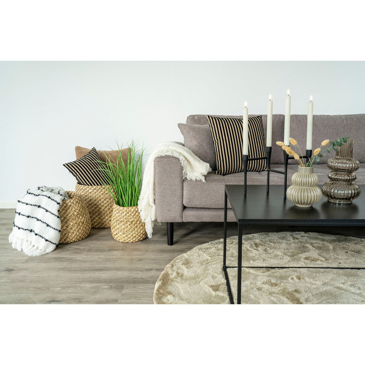 Kaarsenhouder | Staal | Zwart | Leuk design