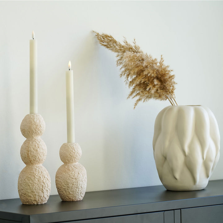 Kaarsenhouders | Set van 2 | Cement