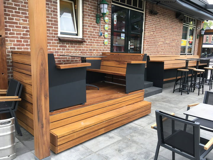 OX LIVING Linde tuinbank | Exclusief | Handgemaakt | 180 cm | Verschillende mogelijkheden