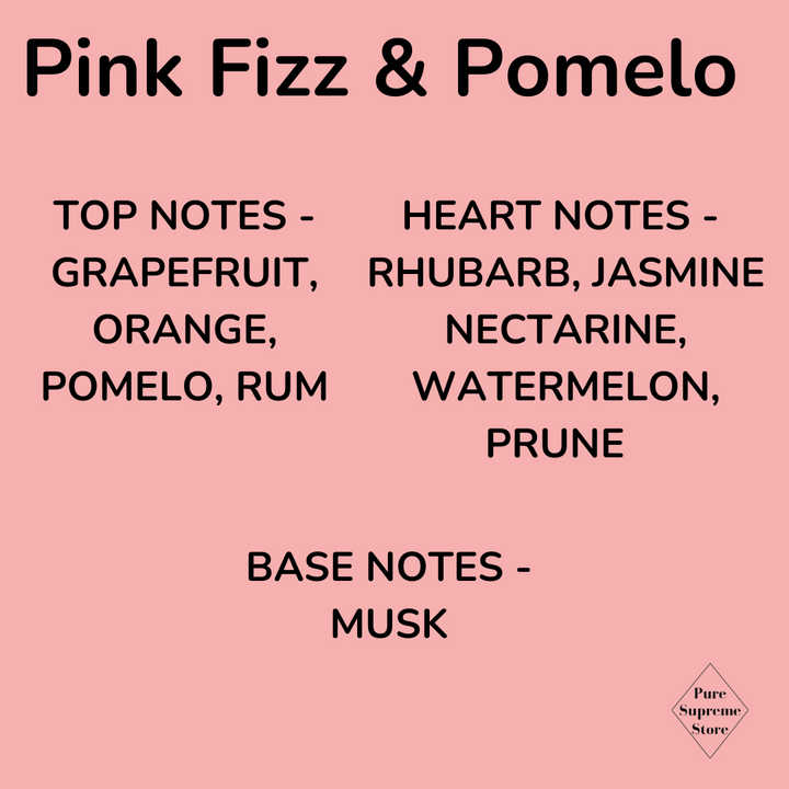 Wax melt - Pink Fizz & Pomelo | Handgemaakt
