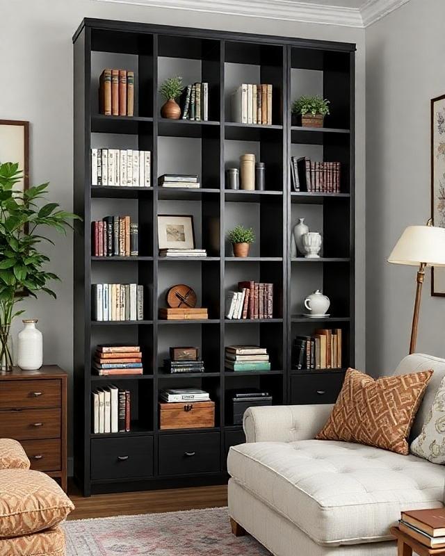 Boekenkast zwart | Wil je je interieur compleet maken met een zwarte boekenkast? Vindt ze hier!