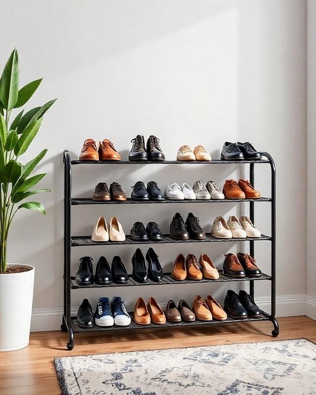 Schoenenrek zwart