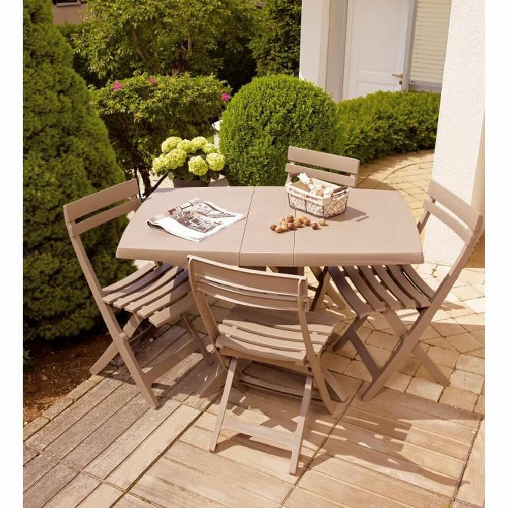 Bigbuy Garden Trädgårdsstol 42 X 50 X 80 Cm Taupe Hars