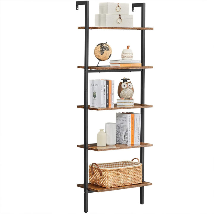 VASAGLE ladderkast / boekenkast | Industrieel | Zwart & bruin |