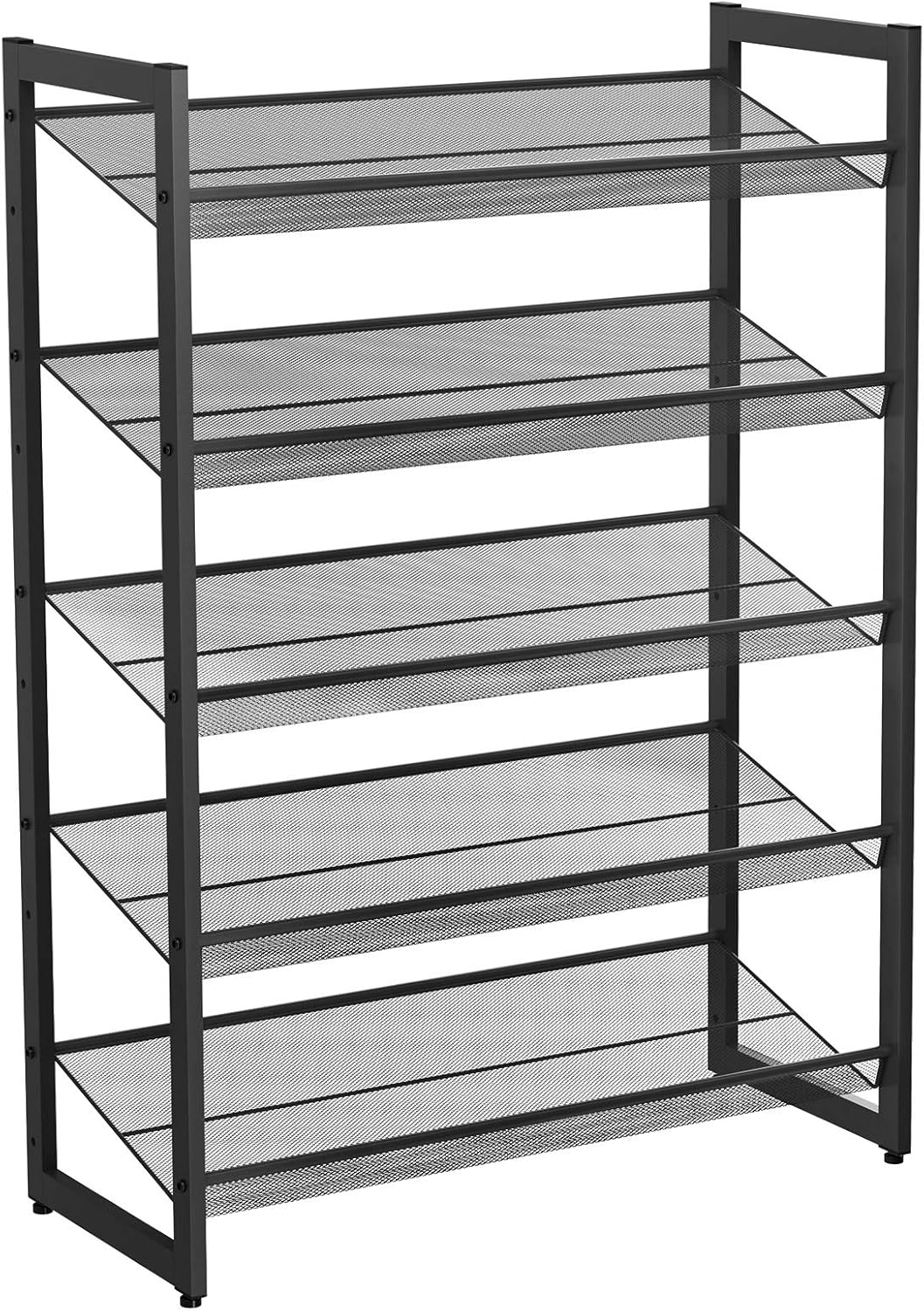 SONGMICS schoenenrek | Zwart | Metaal