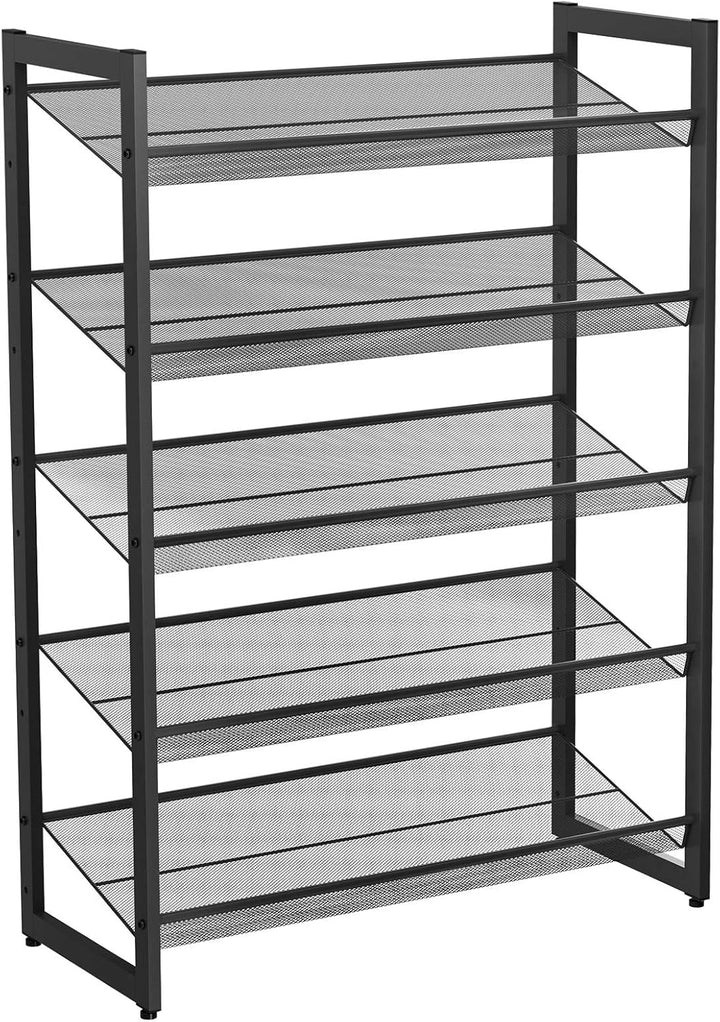 SONGMICS schoenenrek | Zwart | Metaal