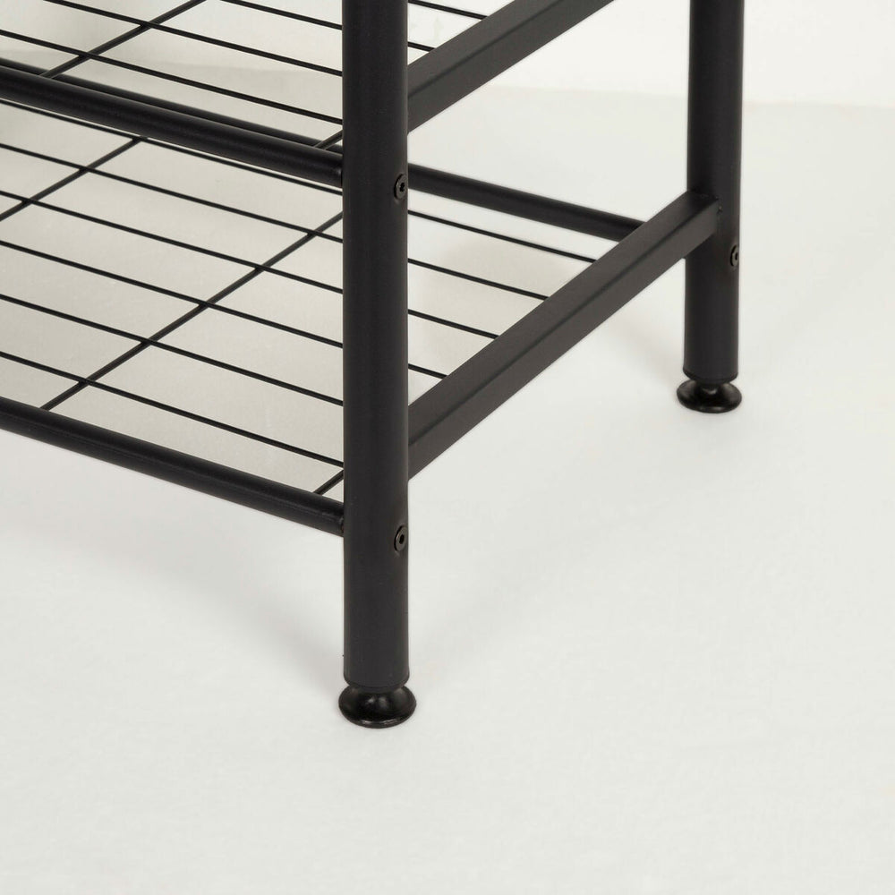 Max Home Jassenrek Met Schap Max Home Staal Melamine Spaanderplaat Minimalist 60 X 175 X 40 Cm