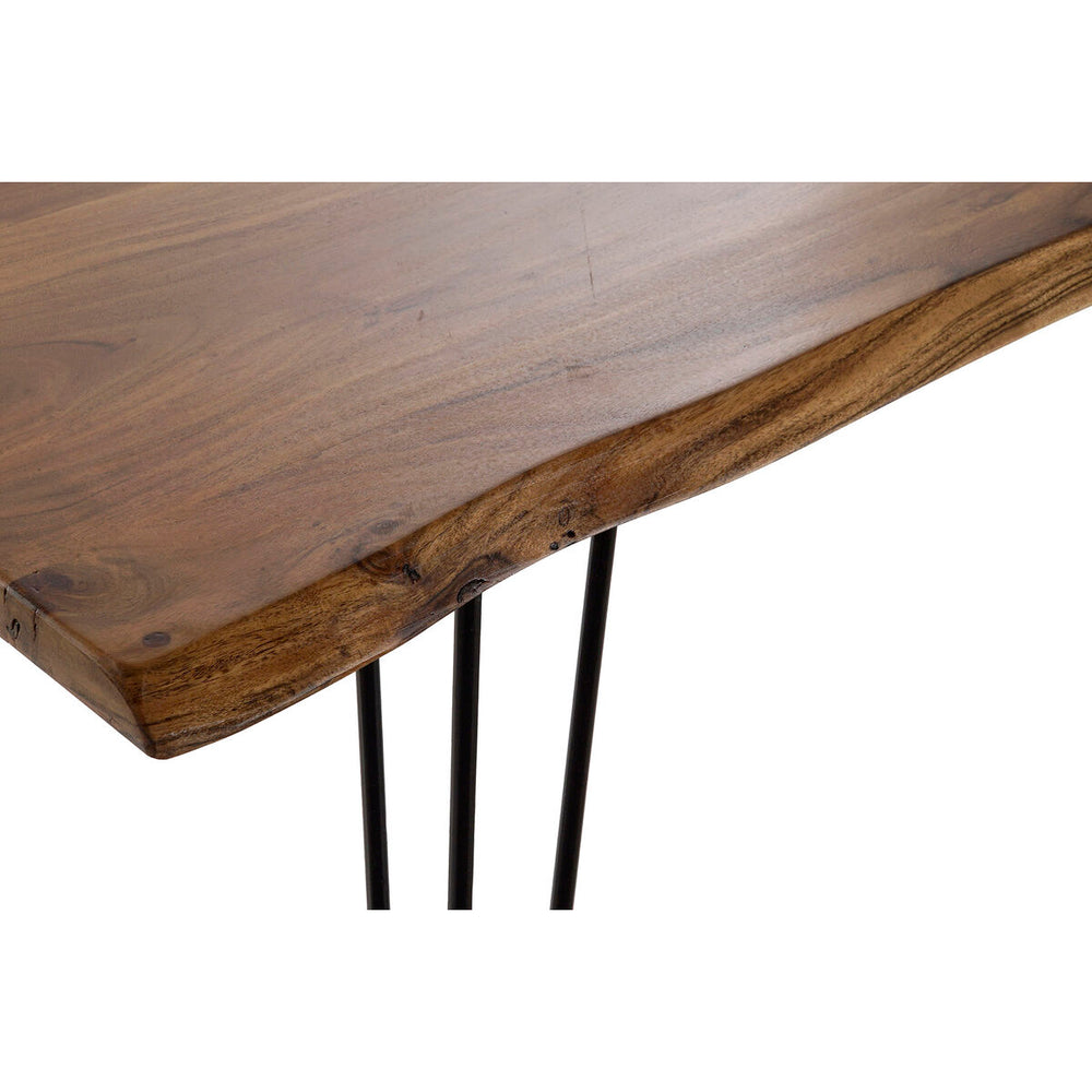 Dkd Home Decor Eettafel Dkd Home Decor 180 X 87 X 76 Cm Zwart Metaal Bruin Acacia